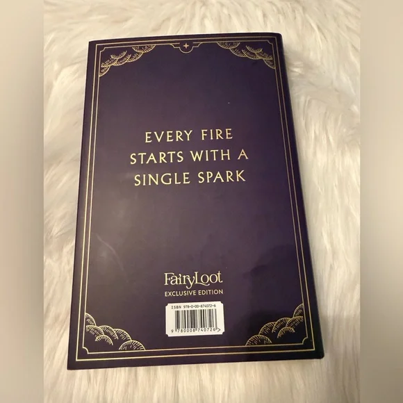 Fairyloot Edition of A Language of Dragons by S.F Williamson - Picture 2 of 11